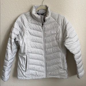 NORTH FACE WHITE JACKET